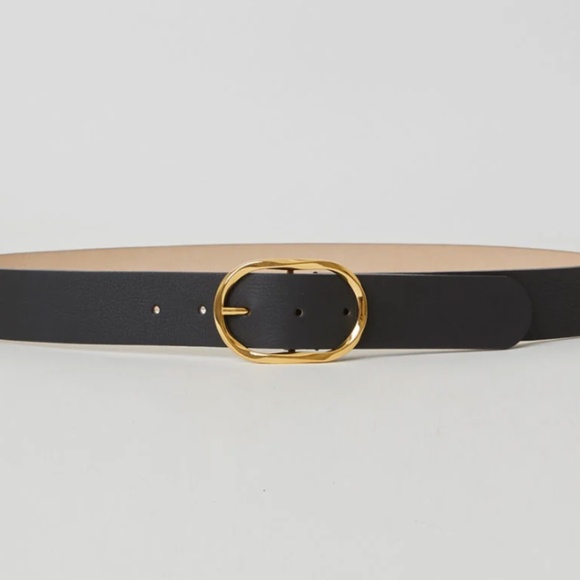 B-Low the Belt Kyra Belt in Black with Gold Buckle - Picture 1 of 5